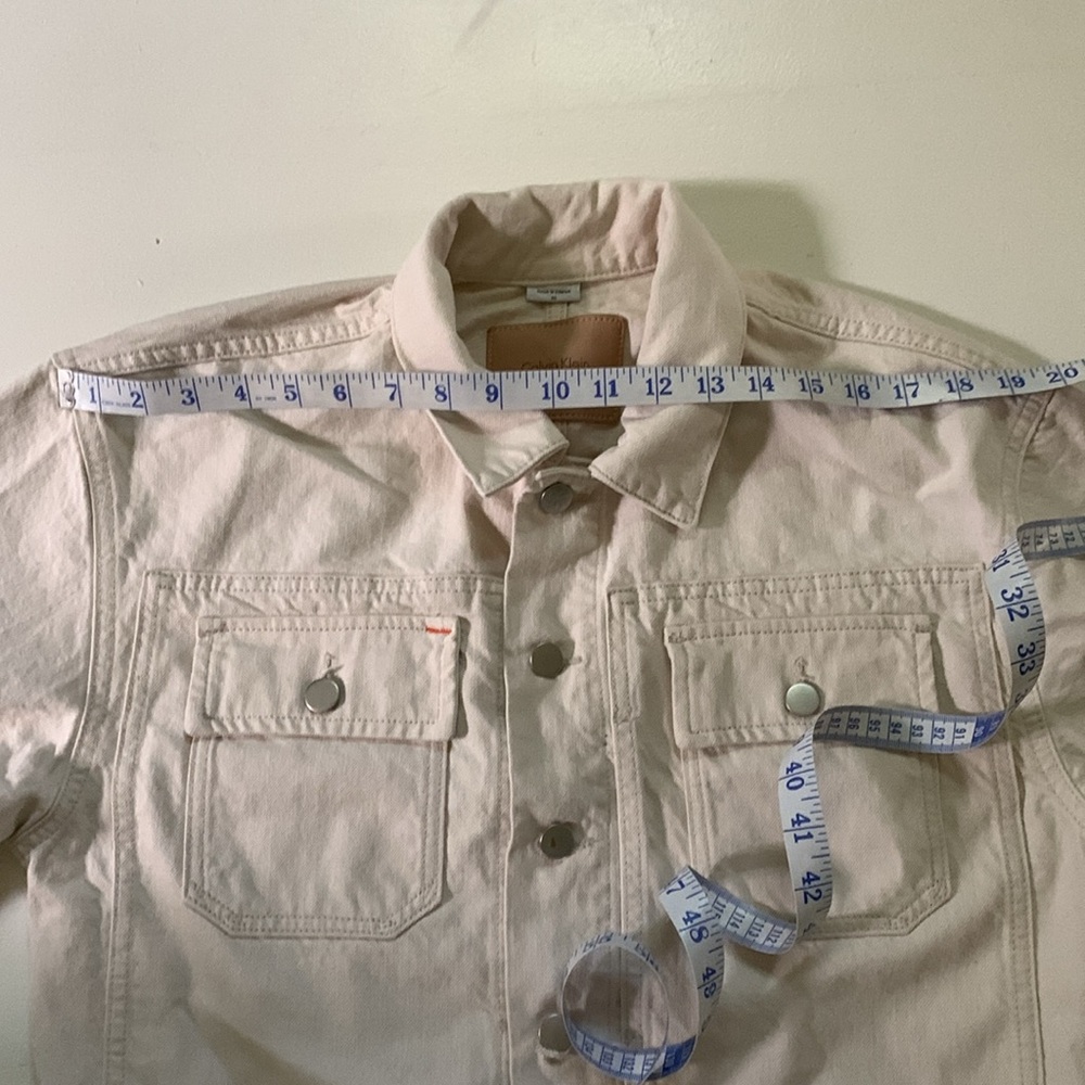 Calvin Kline x Heron Preston natural denim jacket - Picture 9 of 12